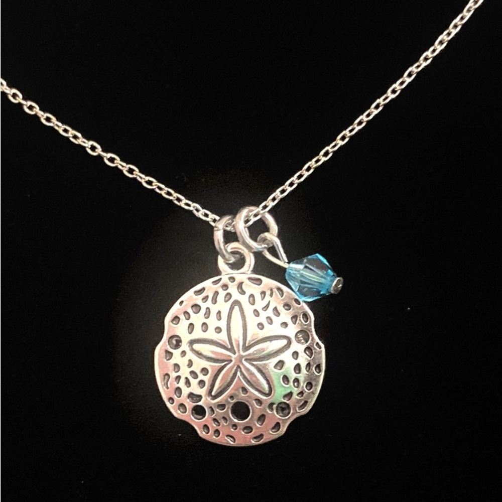 Sand Dollar Necklace Beach - Picture 1 of 8